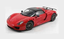 AUTOART 12122 Porsche - 918 Spyder Weissach Package 2013 - Red - 1/12