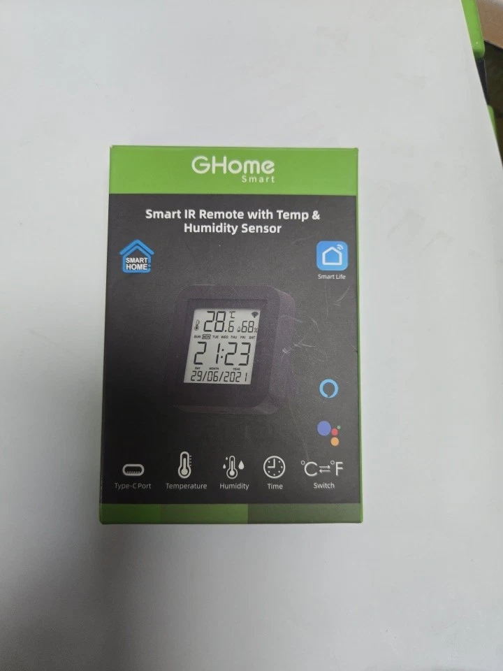 GHome Smart IR-Fernbedienung mit Temperatur- und Feuchtigkeitssensor - Bild 3 von 4