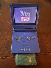 Gameboy Advance SP Cobalt Blue - Tested/Works - With Charger