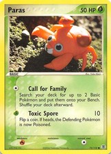 Paras 72/112 FireRed & LeafGreen Pokemon on eBay