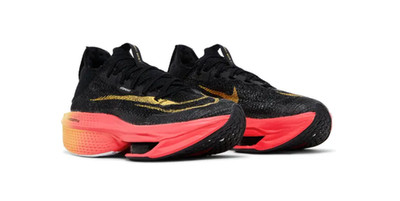 Size 6.5 - Nike Air Zoom Alphafly NEXT% 2 Black Sea Coral Womens