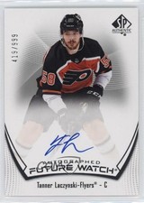 2021-22 SP Authentic Auto Future Watch 419/999 Tanner Laczynski #136 Auto 0f5t