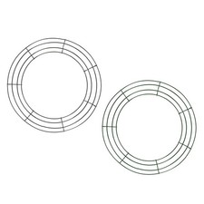 Wire Wreath Frame Metal Wreath Form Wreath Ring for DIY Crafts, Front Door