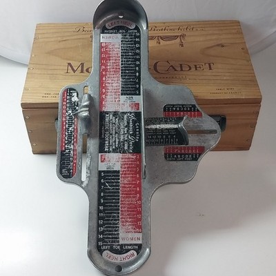 Brannock Device Athletic Combination Shoe Metal Measurement Mens