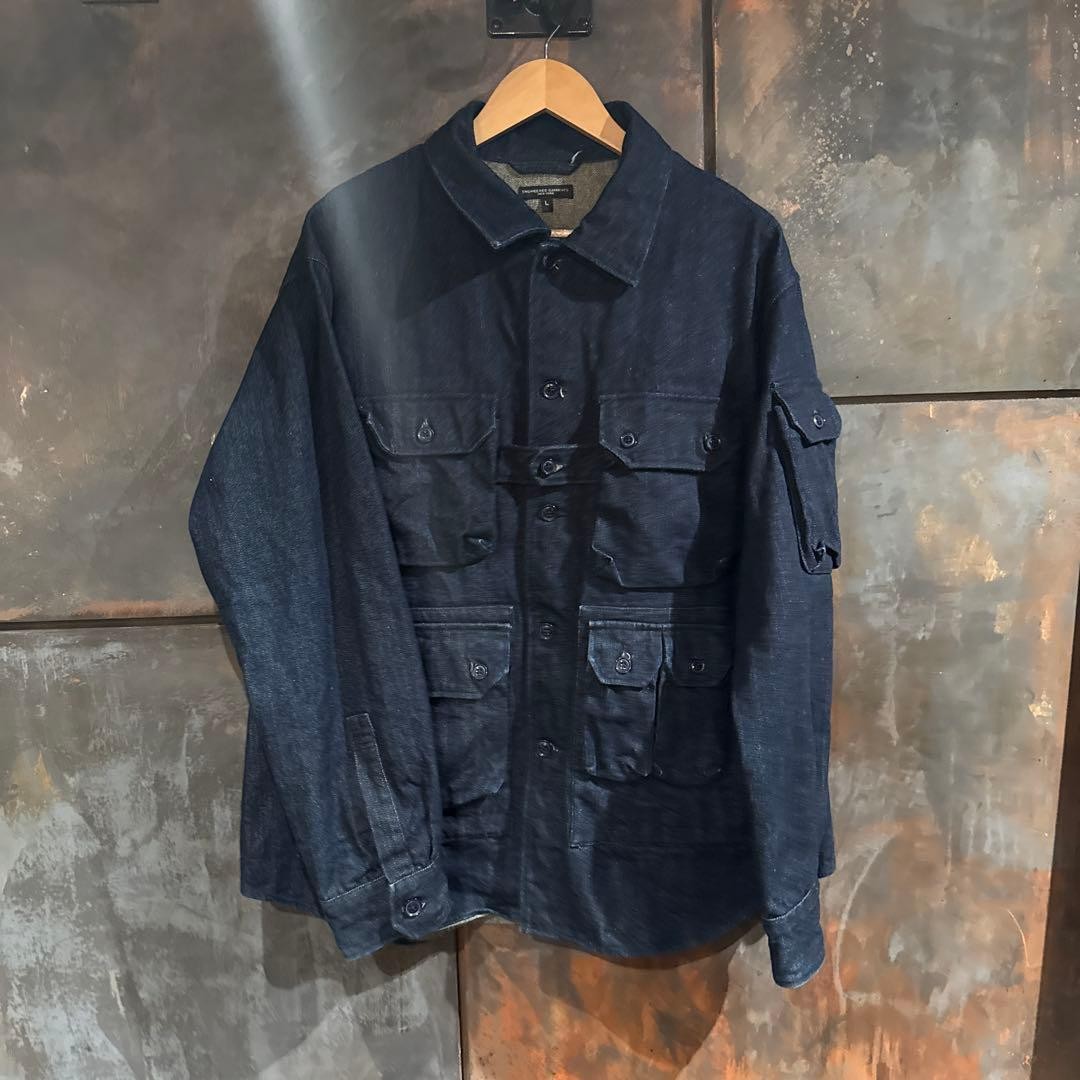 Engineered Garments Explorer Denim Jacket Used B … - image 1