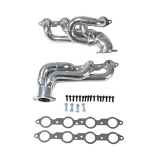 BBK Performance 40200 1-3/4 Shorty Headers Polished Silver Ceramic Coated