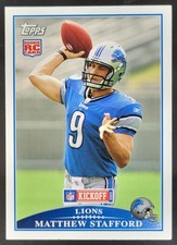 2009 Topps Kickoff Matthew Stafford #116 RC Detroit Lions RE2