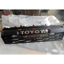 Black Front Bumper Grille For Toyota Tacoma 2024 Grill With Led Light Bar Black Front Bumper Grille For Toyota Tacoma 2024 Grill With Led Light Bar
