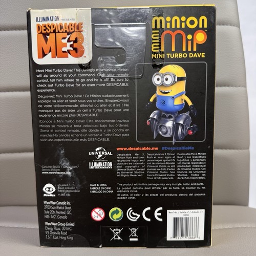 Mini Minion MiP Turbo Dave - Miniature Remote-Controlled Robot • NIB - Picture 2 of 6