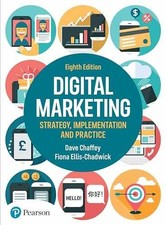 Digital Marketing - Paperback, by Chaffey Dave; Ellis-Chadwick Fiona - Good