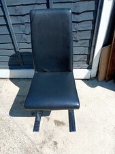 Demi Z Black Faux Leather Dining Chair