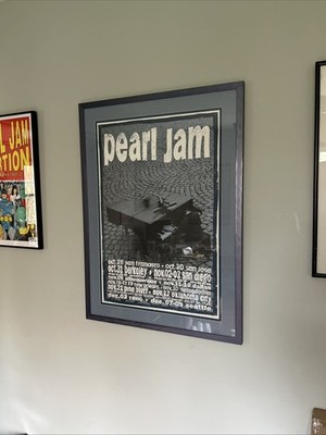 Pearl Jam West Coast Tour 1993 Poster by Ames Brothers | eBay