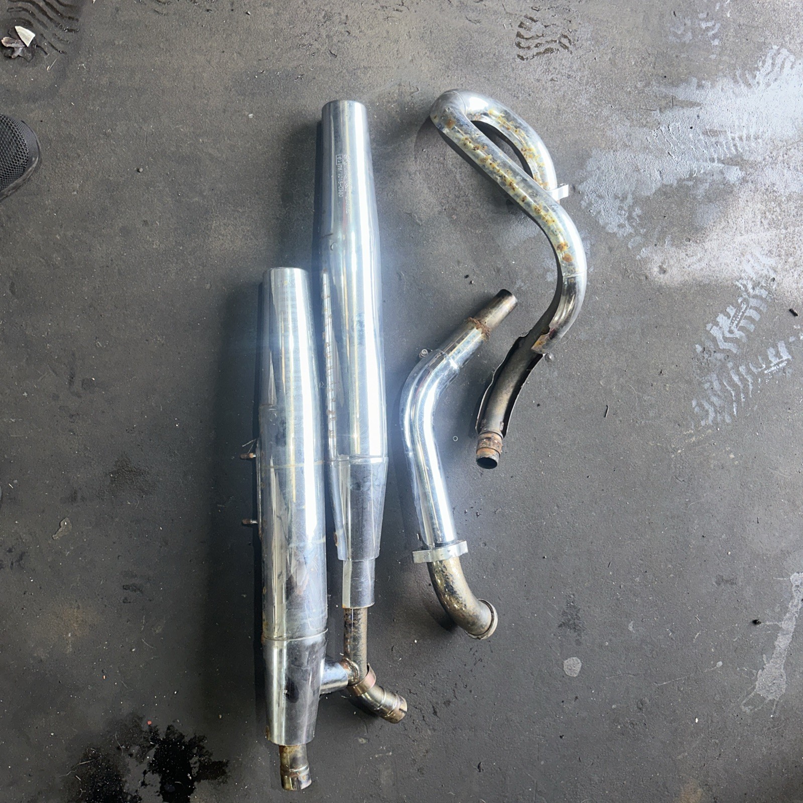 Suzuki VZ 800 Marauder Auspuffanlage original 1997 bis 2004 VZ800 B115