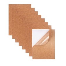 8 Cork Sheets for Table Protection, Backing Tiles for