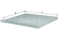 Mahle LA 298 Innenraumfilter, Frischluftfilter, Pollenfilter FüR CitroËN C4 II (