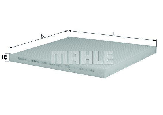 Mahle LA 298 Innenraumfilter, Frischluftfilter, Pollenfilter FüR CitroËN C4 II (-image