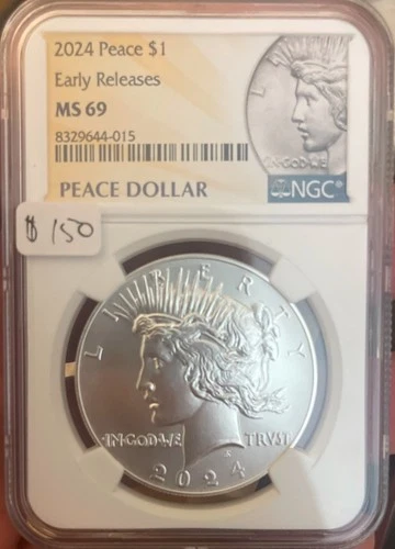 2024 Peace Dollar NGC MS69 - Early Release