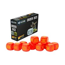 Bolt Action: Orders Dice pack - Red
