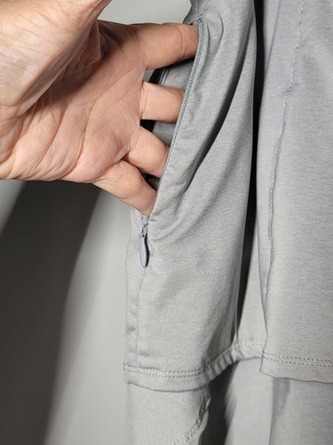 Footjoy Performance pantaloncino a strati taglia grande grigio golf tennis sottaceto palla attiva - Foto 4 di 11