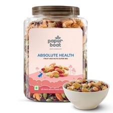 Paper Boat Dry Fruits Trail Mix 1Kg|Almonds Cashews Cranberry Pumpkin Seeds Amla 36.29 per gallon