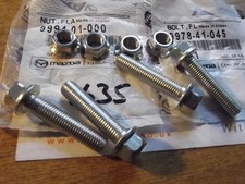 Anti roll bar drop link bolt set genuine Mazda MX-5 mk1 1.8 front or rear MX5