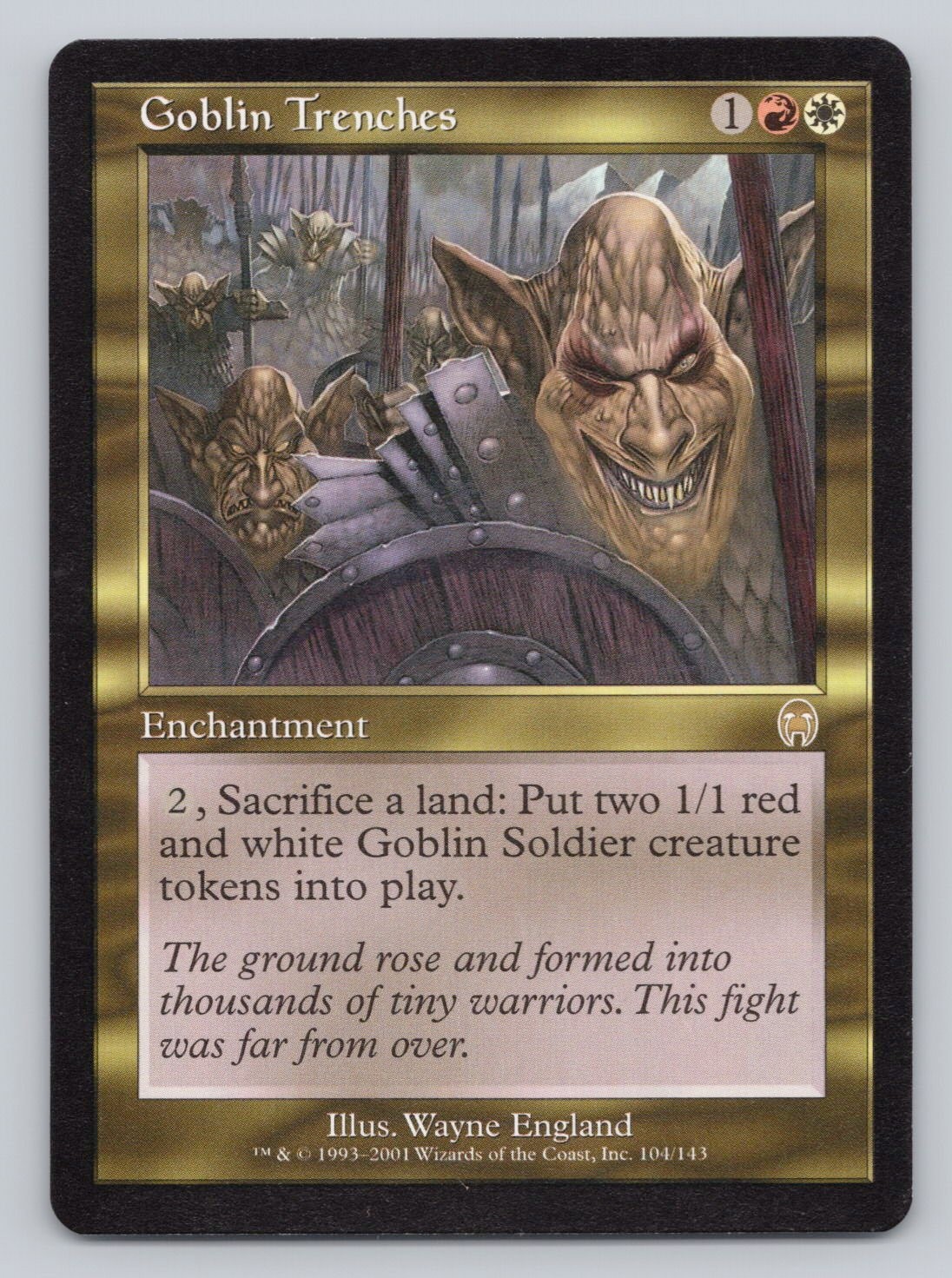 Goblin Trenches R Apocalypse 104 NM