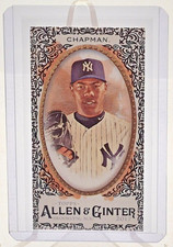 2017 Topps Allen & Ginter Mini Black Border Aroldis Chapman Yankees #97