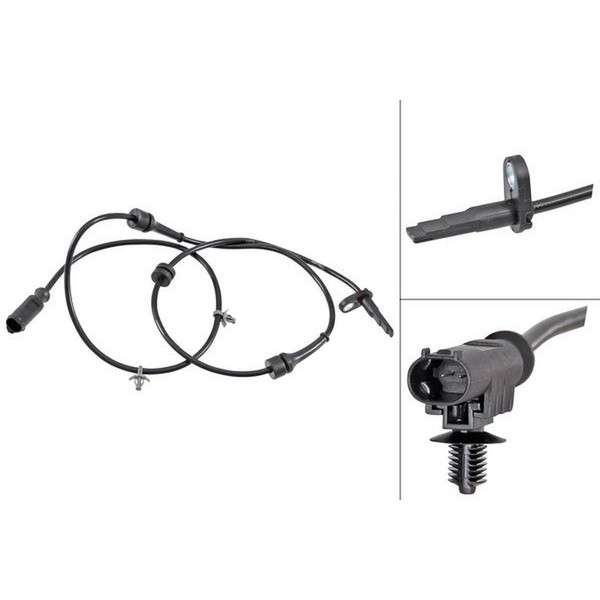 Sensor Raddrehzahl Aktiver Sensor 1.120 Mm Kabel A.B.S. FüR Nissan Cube-image