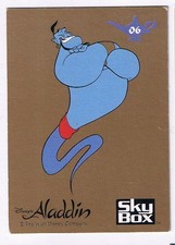 Trading Card Skybox Disney's Aladdin #6 Genie