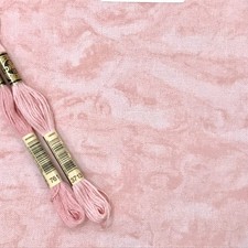 Cross Stitch 32 count Lugana even weave Zweigart Vintage Rose Pinks 18x27