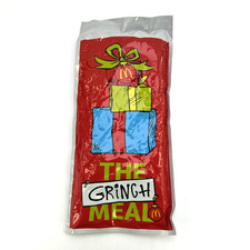 McDonald's 2025 Grinch Socks Christmas Adult Happy Meal Mystery Color - UNOPENED