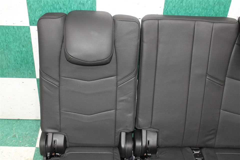 *NOTE* 16' ESCALADE Platinum Jet Black 3rd Row Leather Power Folding Rear Seat Foto 4 de 4