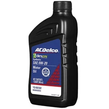 Chevrolet Performance 19352900 AC-Delco Synthetic Motor Oil 0W-20 Dexos1 Quart 1