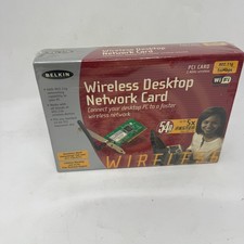 Belkin Wireless Desktop Network PCI Card, 802.11g 54 Mbps