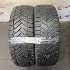 2x 215 65 R16 C 109/107T MICHELIN, Tread 8.5/7.5mm (G3865) Both Puncture Repair