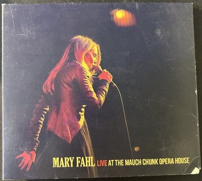 Mary Fahl : Live at the Mauch Chunk Opera House (CD) VG CONDITION - AUTOGRAPHED