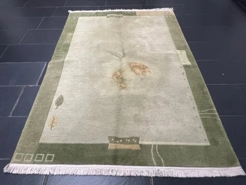 Hand-knotted Oriental carpet Nepal living room 200 x 140 cm carpet rug tapis