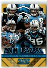 2015 Score #21 Cam Newton Johnson Jonathan Stewart Benjamin Team Leaders Gold
