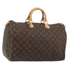 LOUIS VUITTON Monogram Speedy 40 Hand Bag M41522 LV Auth 189114A