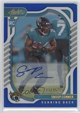 2022 Panini Absolute Rookies Spectrum Blue Signatures /35 Snoop Conner Auto 0c2