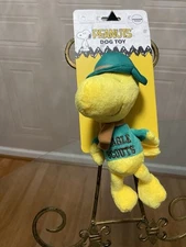 Peanuts Woodstock Fetch For Pets Soft Clinker/Squeaky Toy 8” Dog Toy