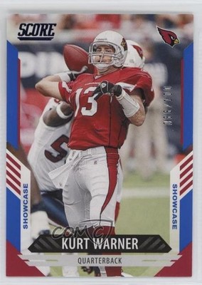 2021 Score Showcase 88/100 Kurt Warner #249 HOF 5f2