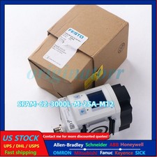 New SFAM-62-3000L-M-2SA-M12 FESTO 564934 Flow Sensor Fast Shipping