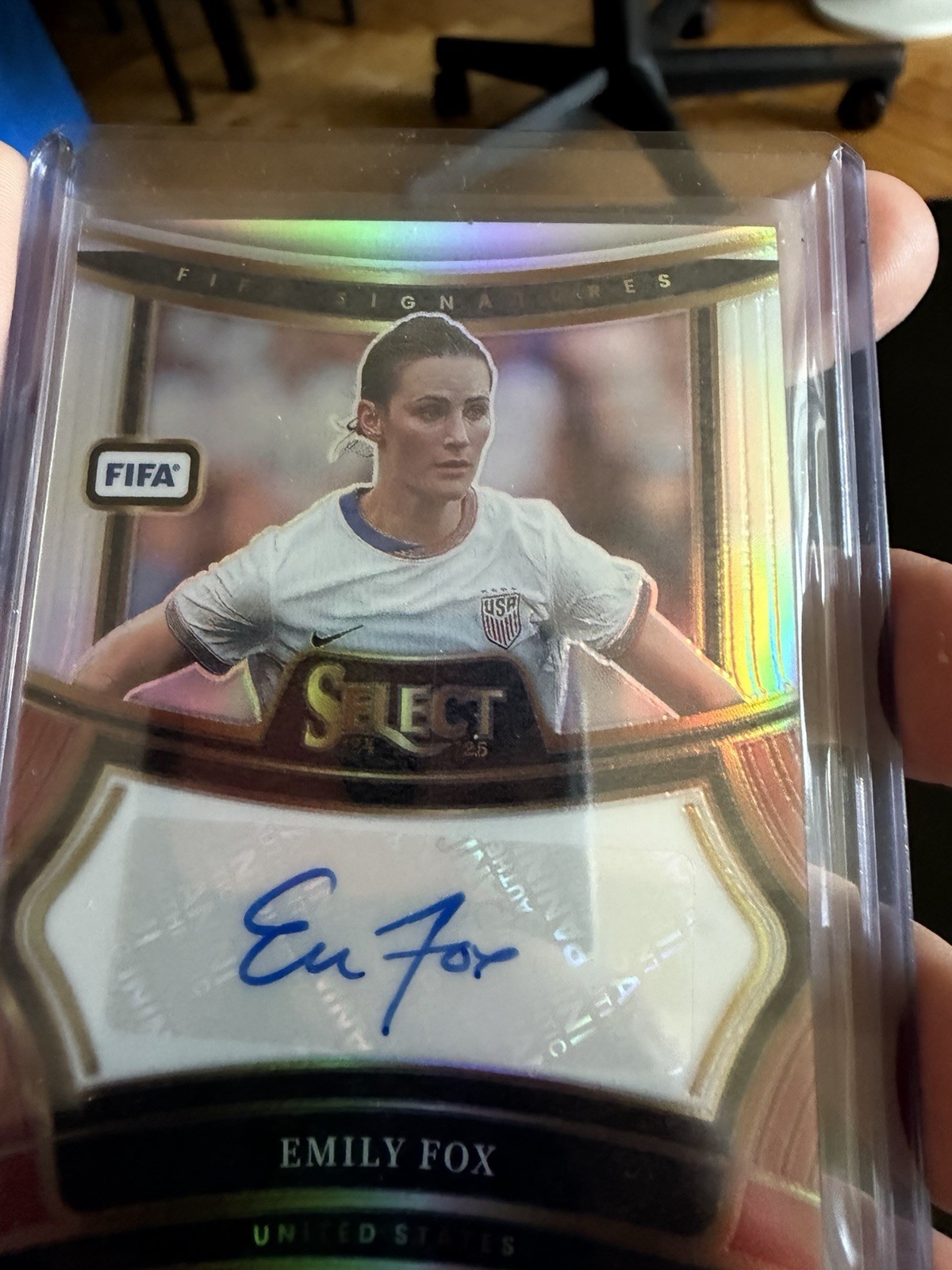 8 CARD SOCCER AUTO LOT USWMNT CARLI LLOYD FOX ARSENAL HEATH COFFEY STINA USA view 8