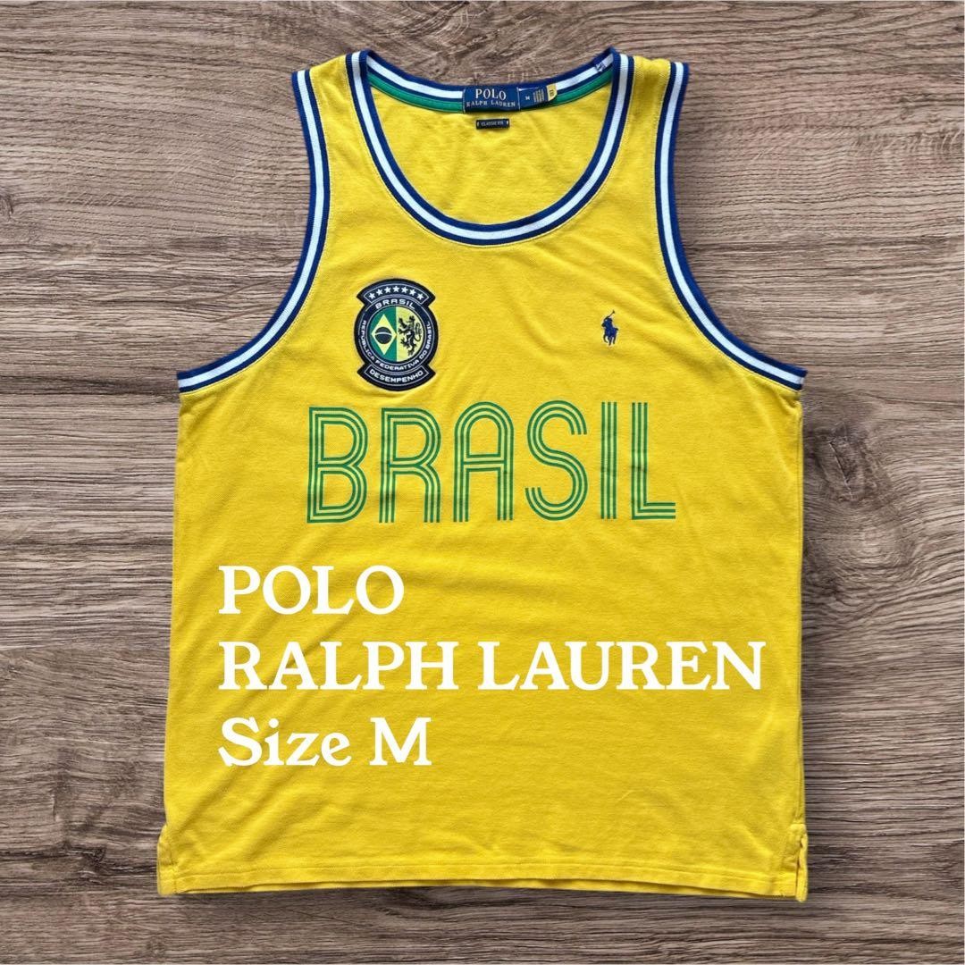 Polo Ralph Lauren Tank Brasil Size M World Cup 22a