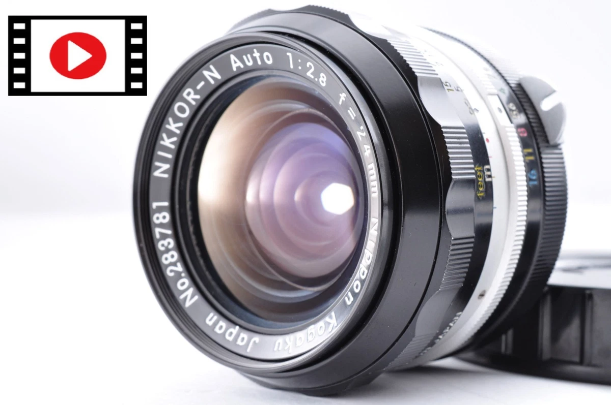 Nikon NIKKOR f/2.8 Camera Lenses 24mm Focal for sale | eBay