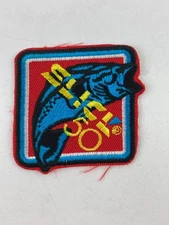 Slick 50 Fish 2" Iron On Patch Fishing