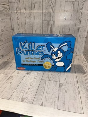 Killer Bunnies Blue Starter Deck W/ Yellow Booster Card Game -Complete
