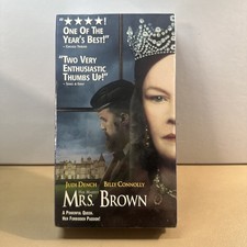 Her Majesty Mrs Brown DVD 1999 Judi Dench Billy Connolly Widescreen New Sealed