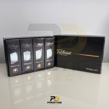 Titleist Pro V1 White Golf Balls Boxed - 12 Balls Total - 1 Dozen - UK FAST SHIP